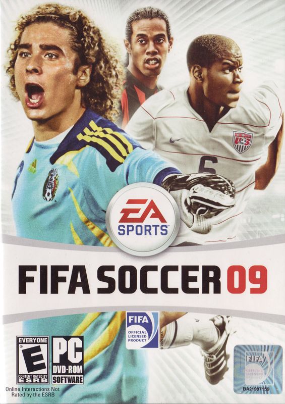 FIFA Soccer 09 box art for Playstation 2